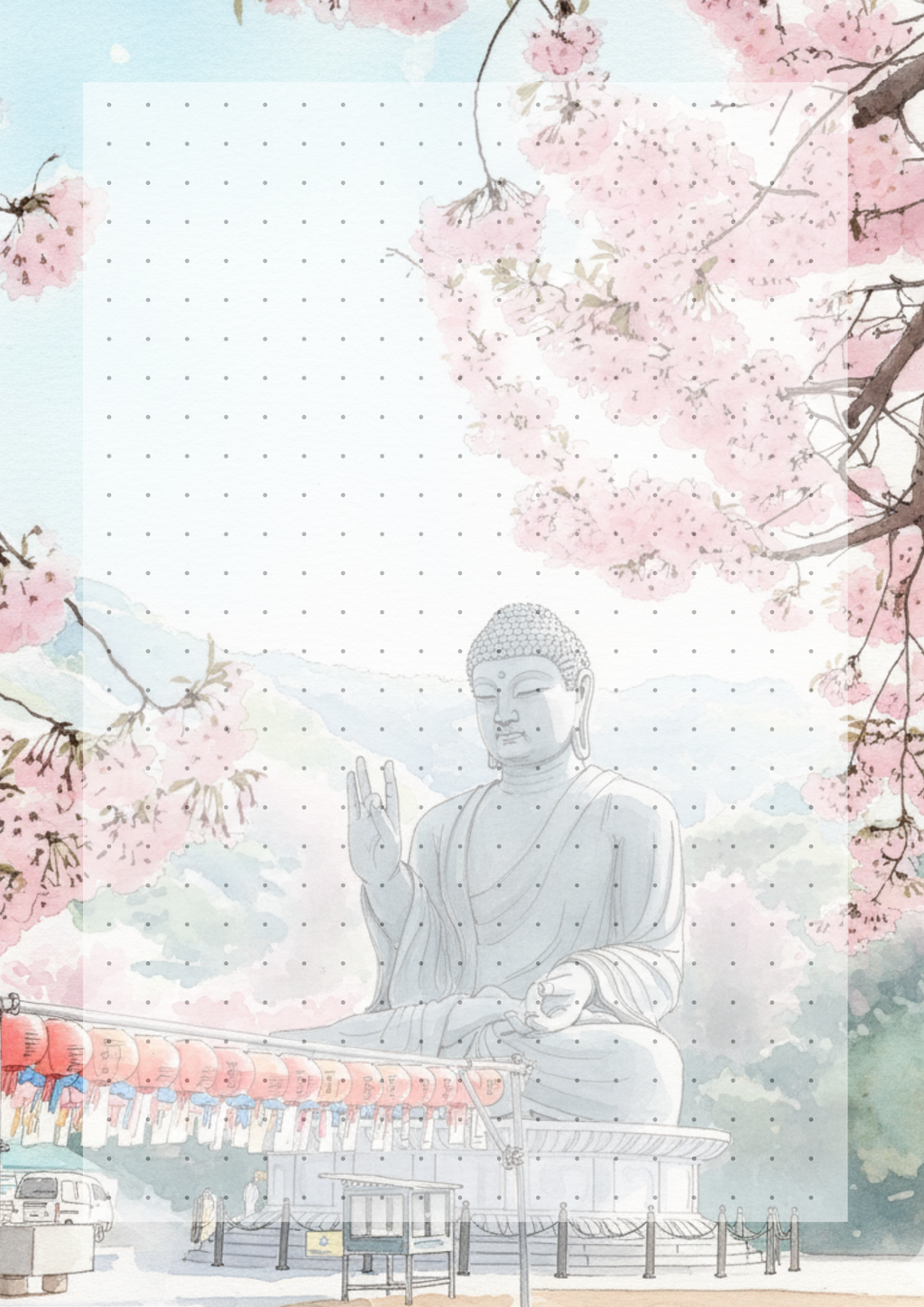 Virágzó tavasz Jegyzettömb (A5)