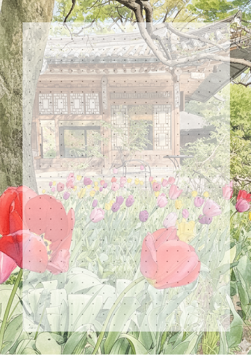 Virágzó tavasz Jegyzettömb (A5)