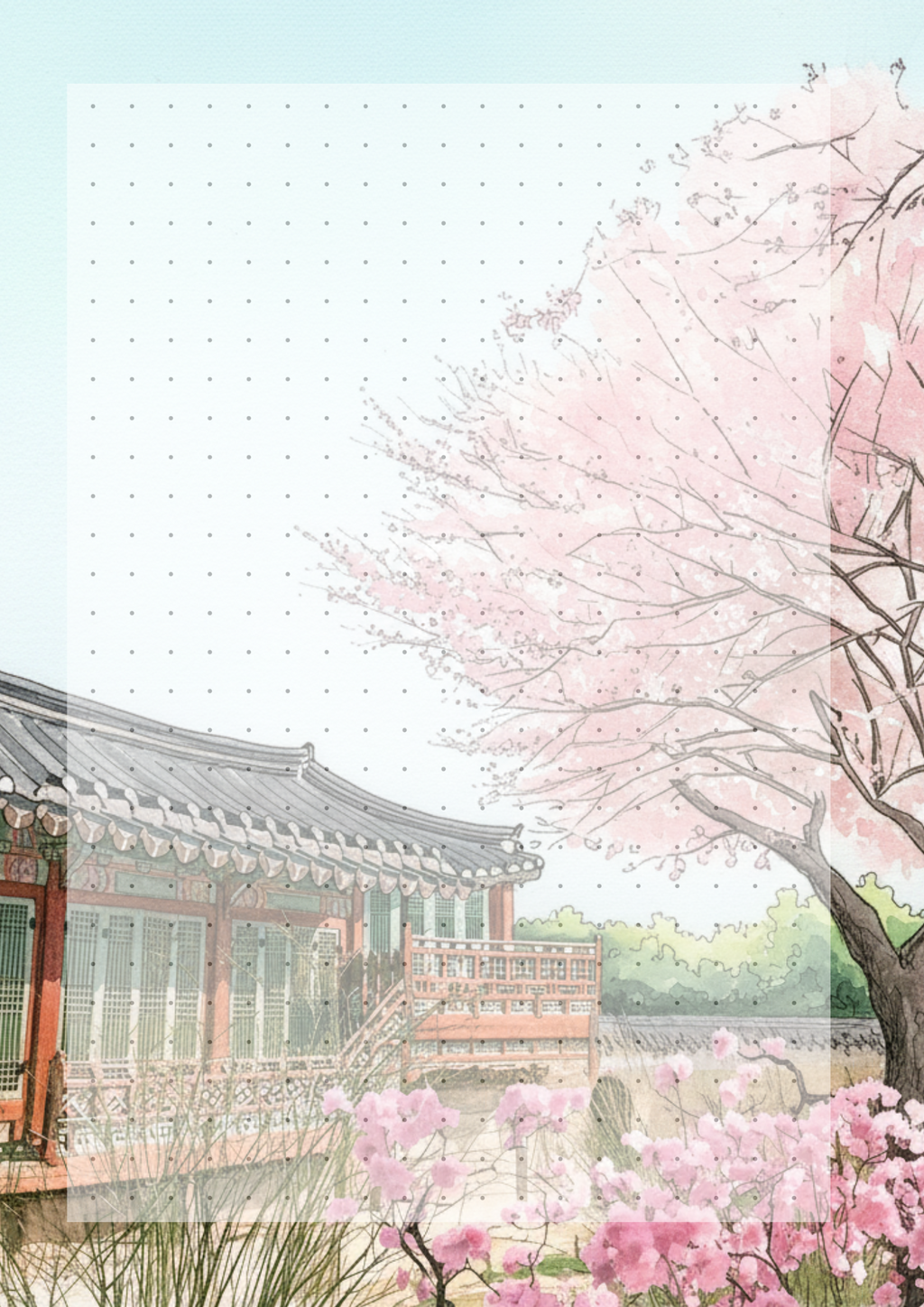 Virágzó tavasz Jegyzettömb (A5)