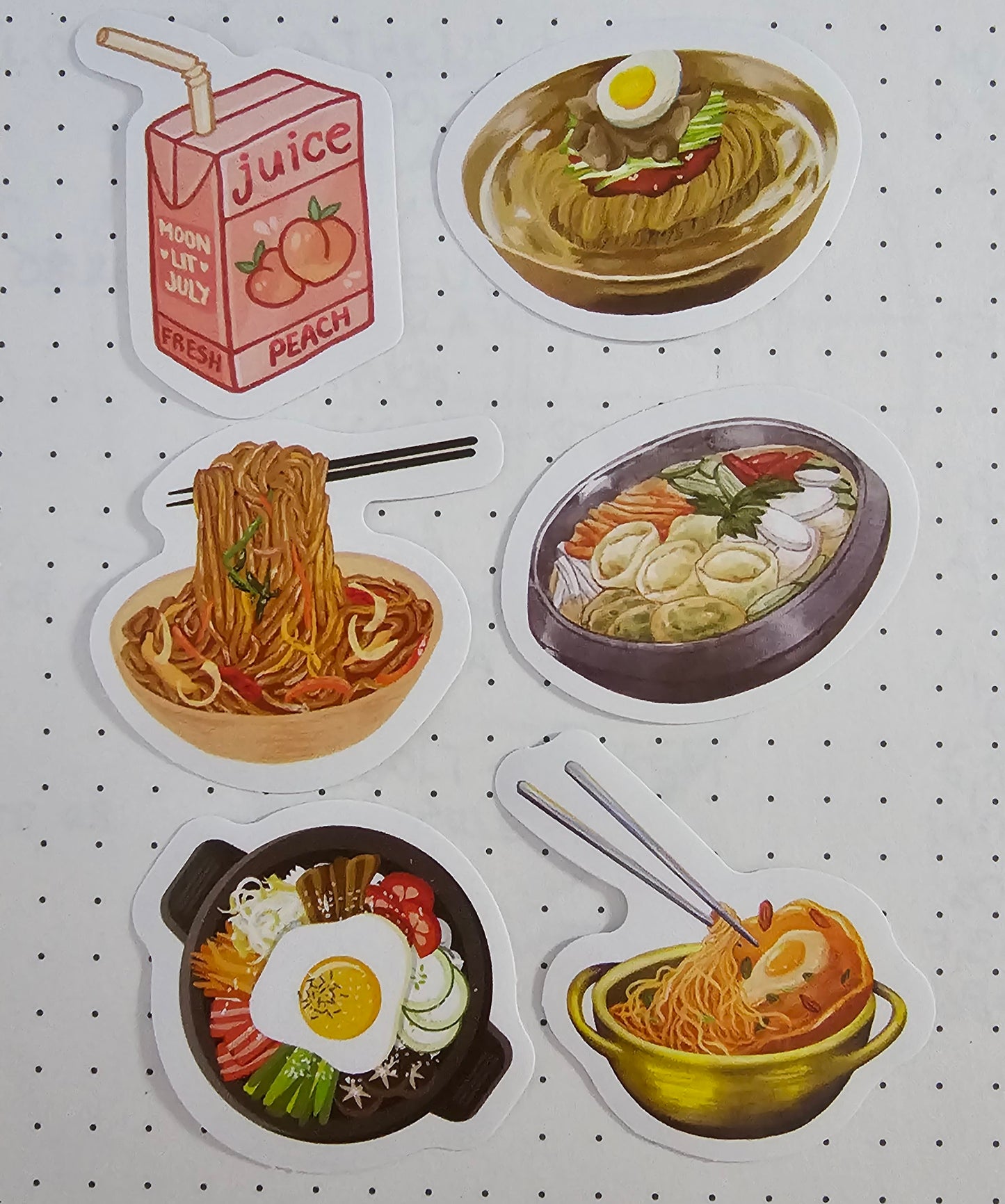 K-food matrica szett (6 DB)