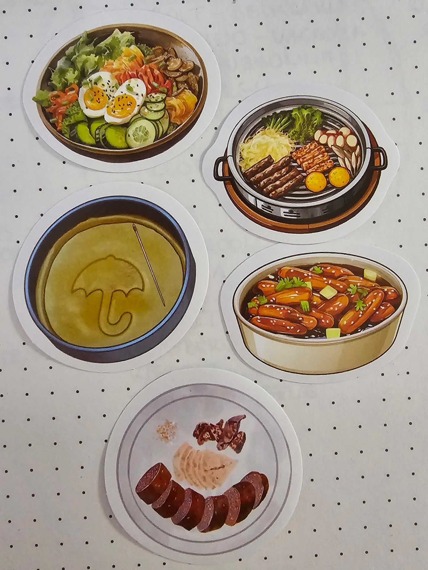K-food matrica szett (6 DB)