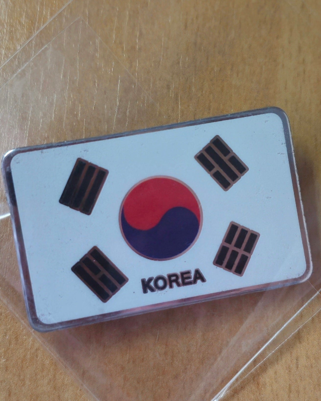 Koreai hűtőmágnes