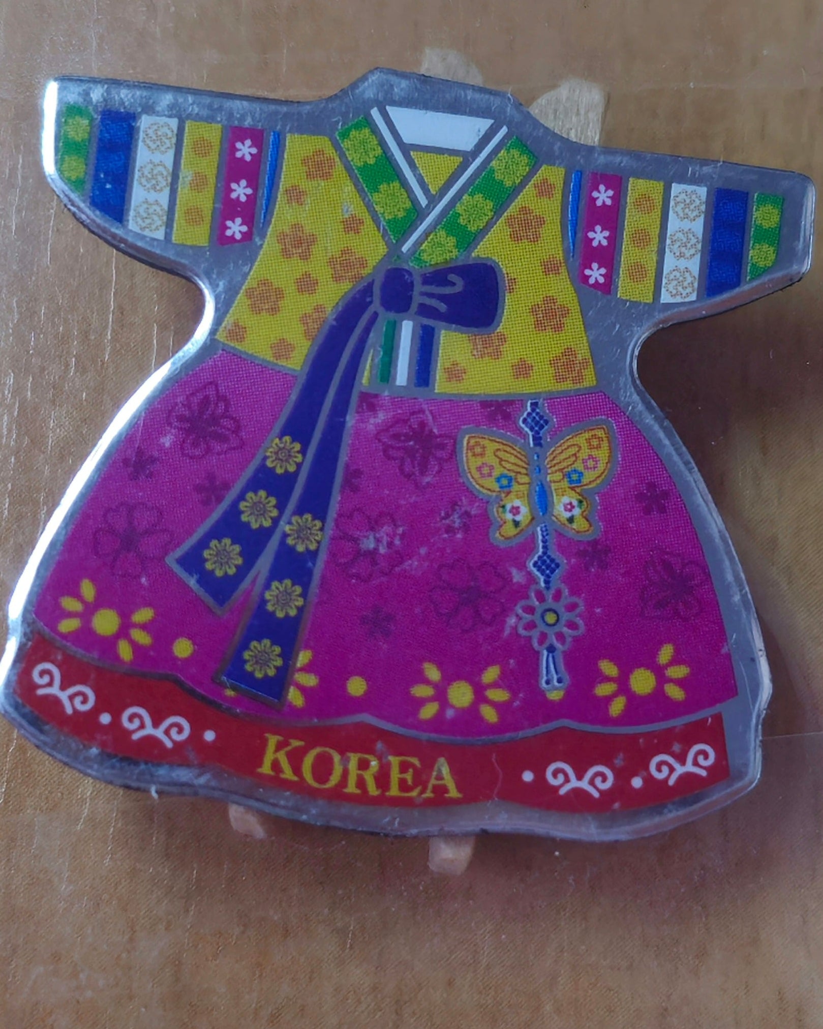 Koreai hűtőmágnes