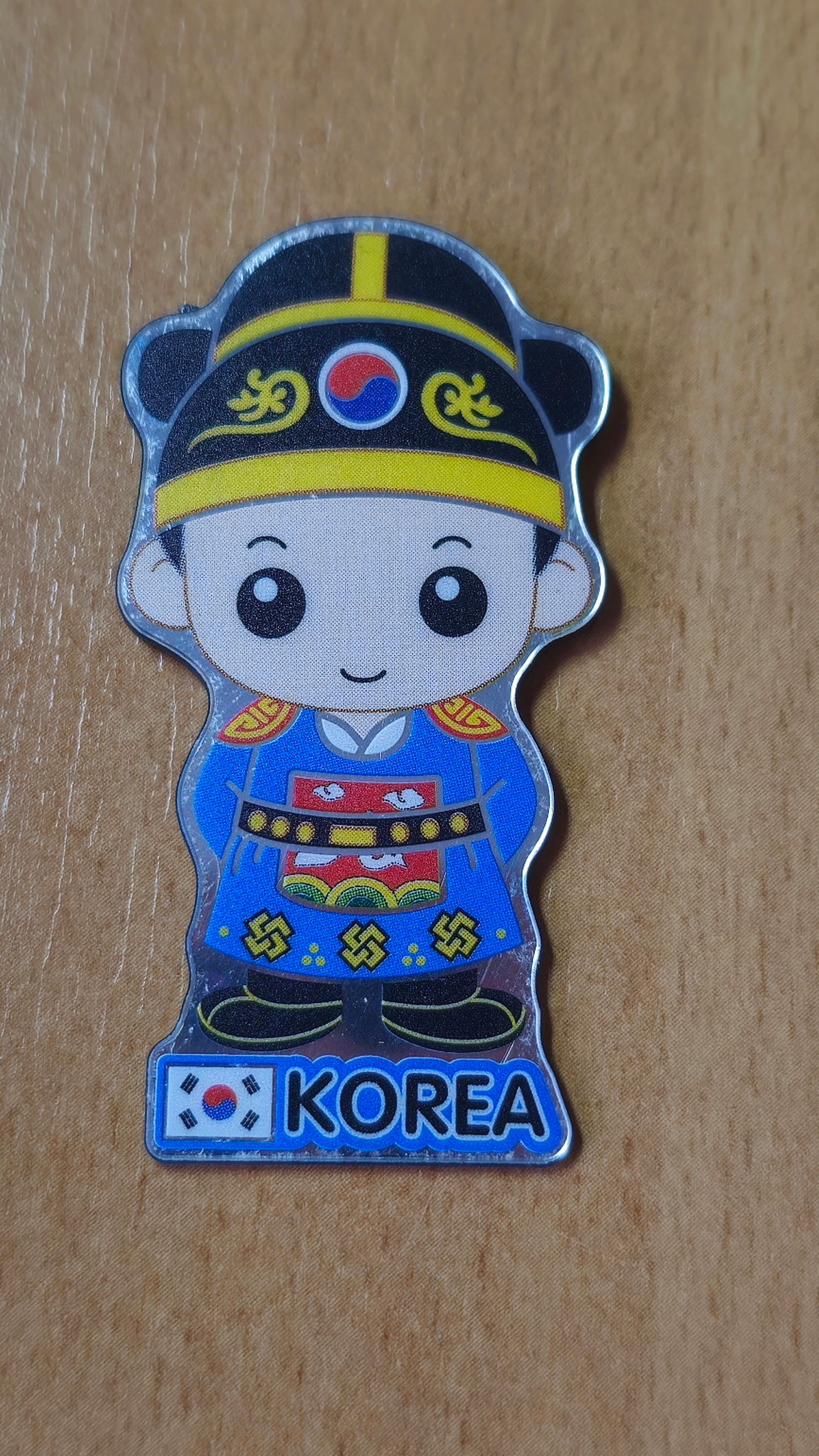 Koreai hűtőmágnes