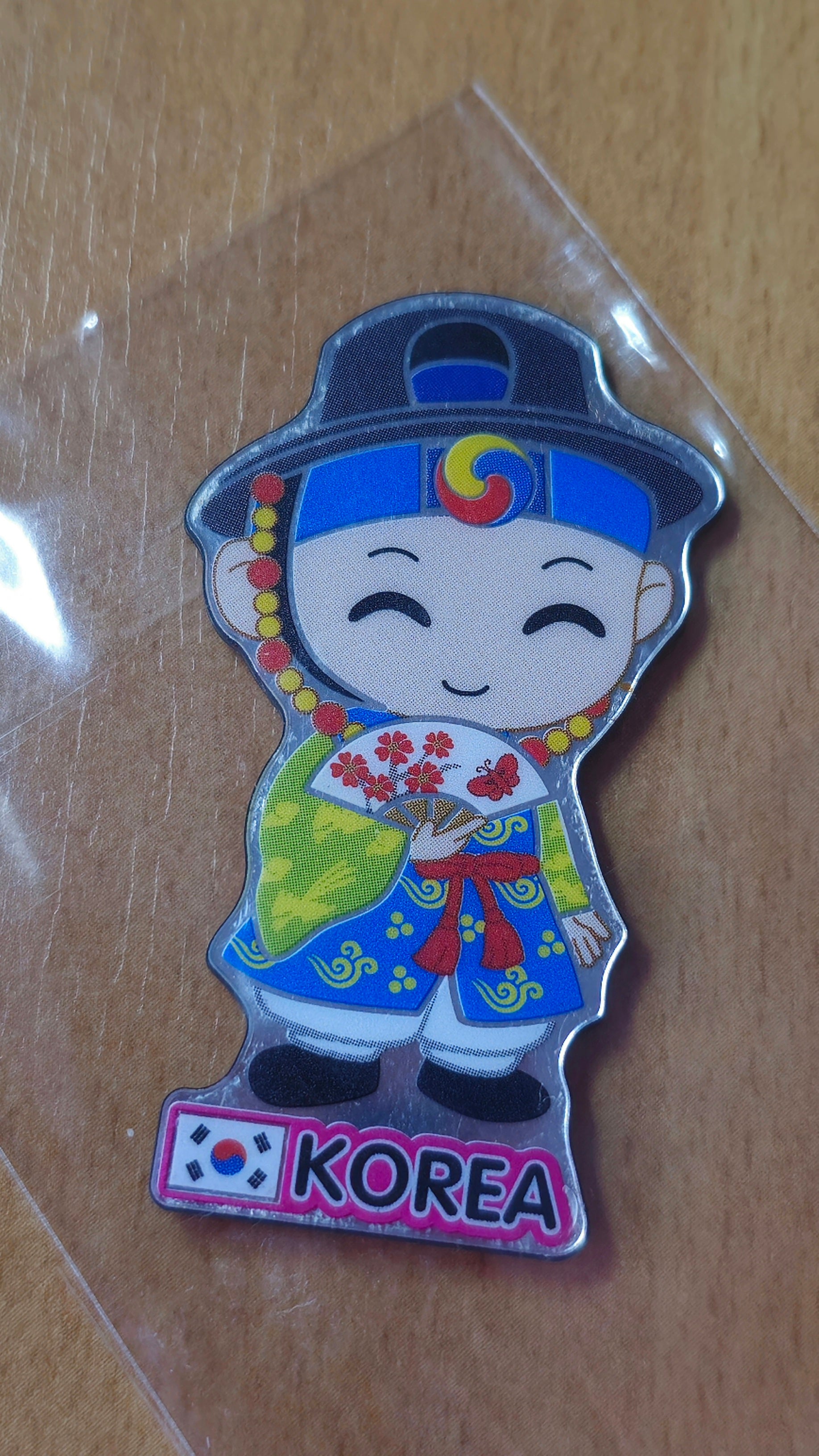 Koreai hűtőmágnes