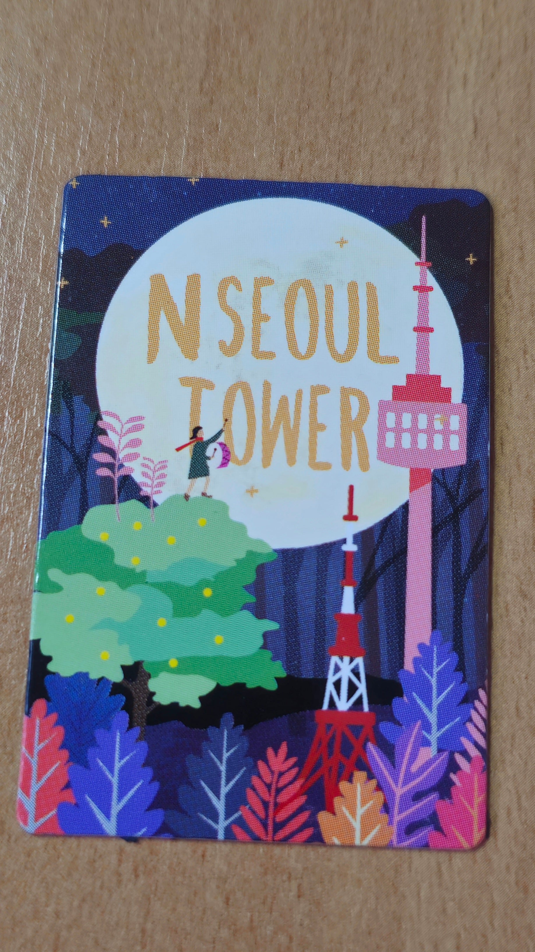 Koreai hűtőmágnes