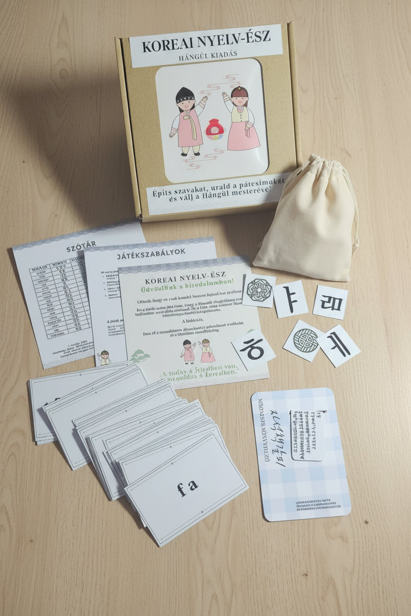 Koreai Nyelv-ÉSZ: Hángül Bázis csomag