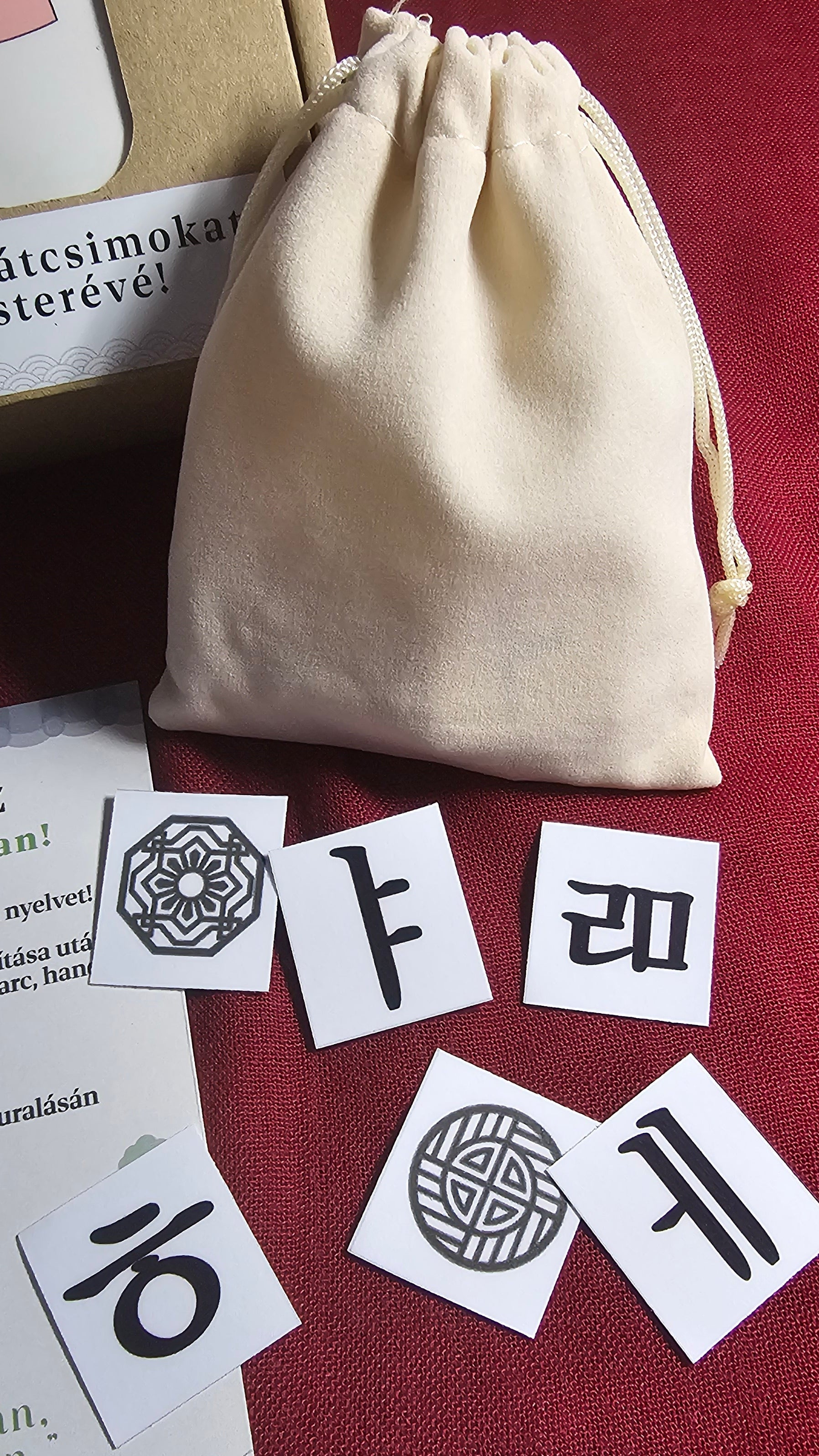 Koreai Nyelv-ÉSZ: Hángül társasjáték