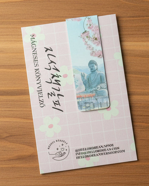 Virágzó tavasz Mágneses Könyvjelző