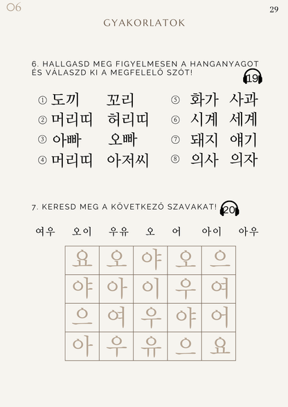 Hangul - A koreai írásrendszer