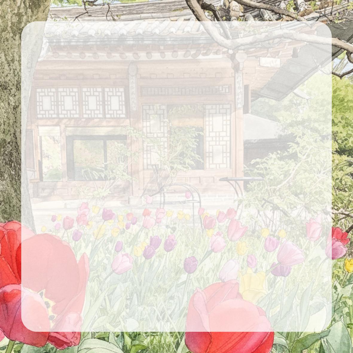 Virágzó tavasz Post-it