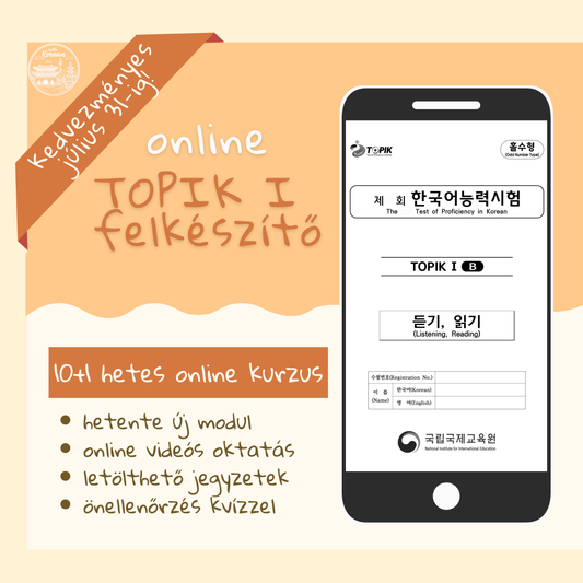 10+1 hetes TOPIK I felkészítő kurzus