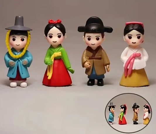 Tradicionális koreai figura - 1 db